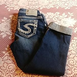 Silver Jeans Capri's